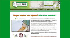 Desktop Screenshot of eco-bain.ca